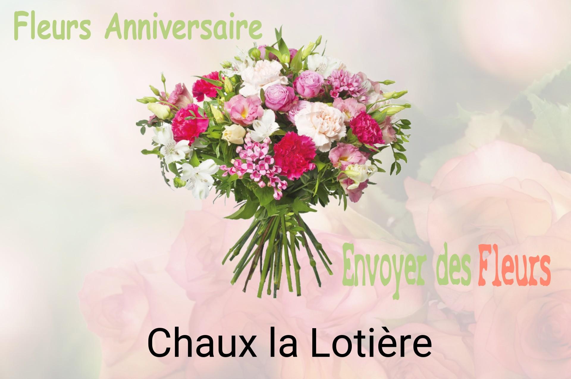 Bouquet de fleurs d’anniversaire livré à Chaux-la-Lotière