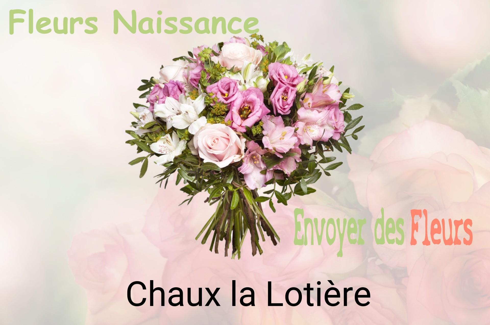 Bouquet de fleurs de naissance livré à Chaux-la-Lotière