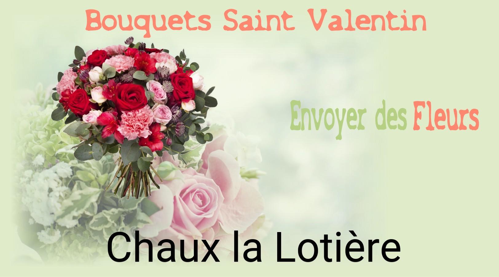 Roses de Saint-Valentin livrées à Chaux-la-Lotière